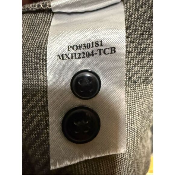 Faherty Mens Legend Sweater Shirt Size XL Tan Charcoal Buffalo plaid gorpcore ou - Picture 8 of 8